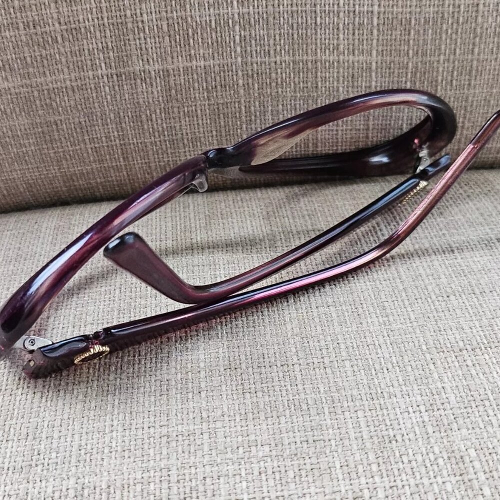 Jessica Mcclintock Women Eyeglasses/Sunglasses Frame Augergime Laminate Glasses - Picture 8 of 12